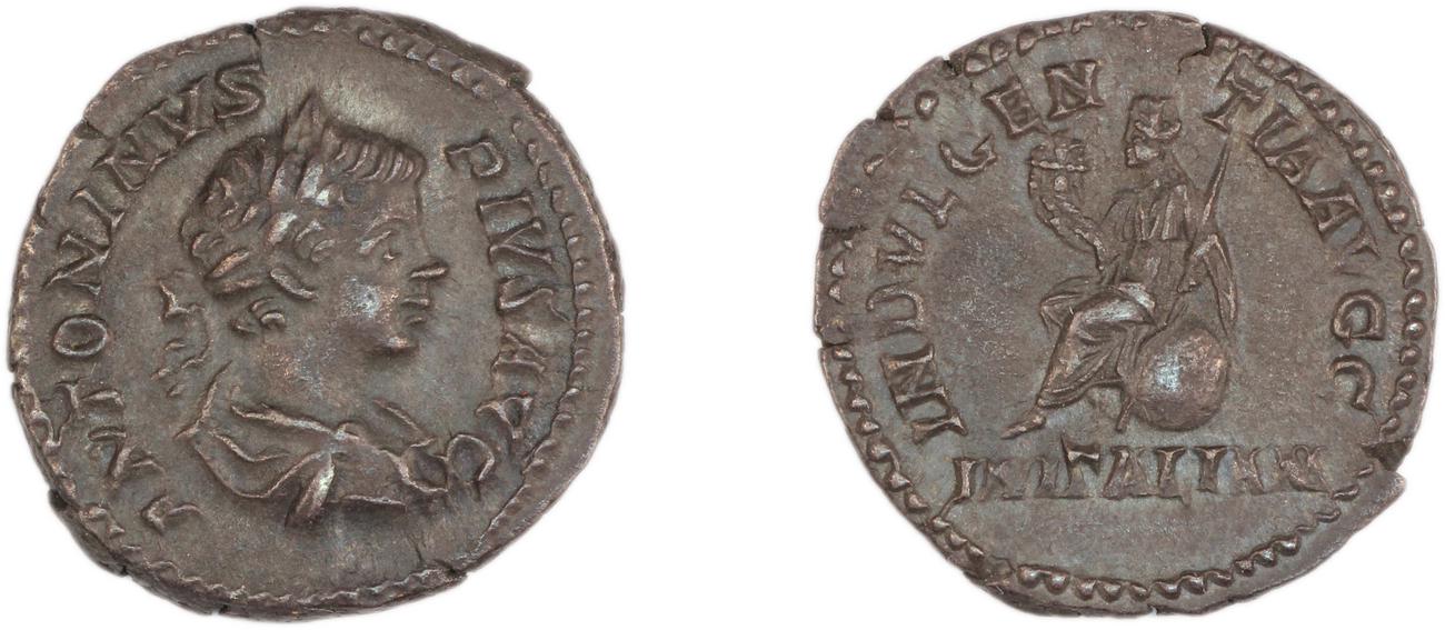 RIC IV Caracalla 132, аверс, bm