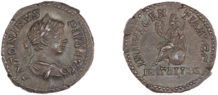 RIC IV Caracalla 132, реверс, bm