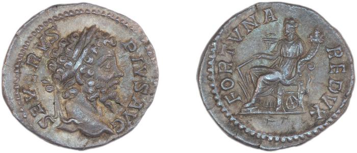 RIC IV Septimius Severus 264A, реверс, bm