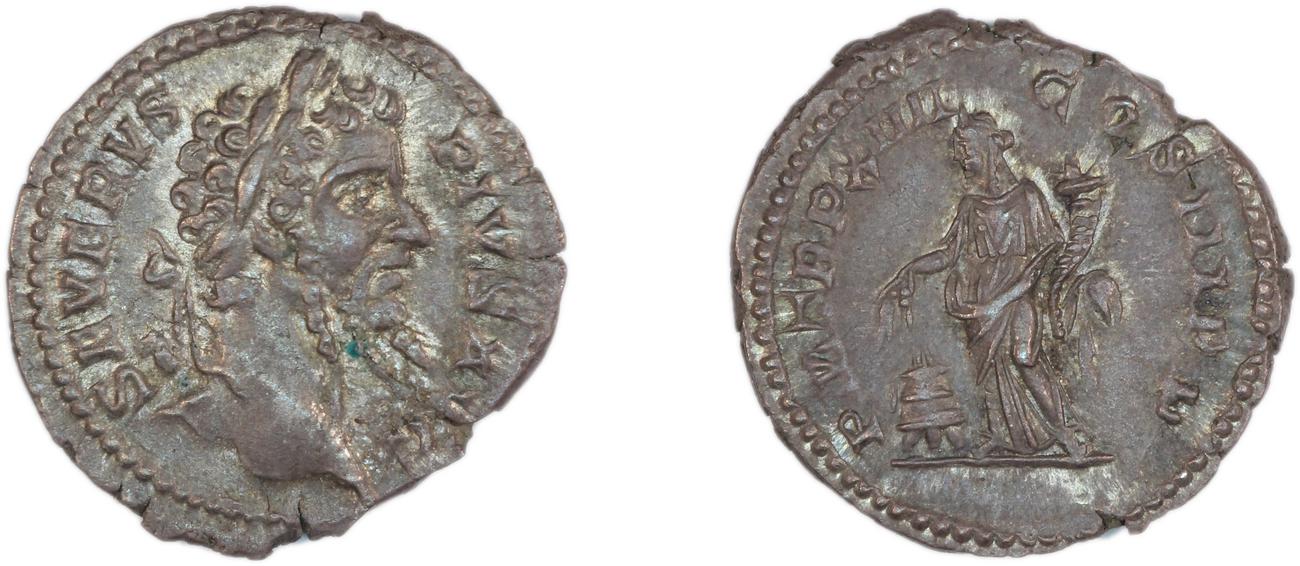 RIC IV Septimius Severus 200, аверс, bm