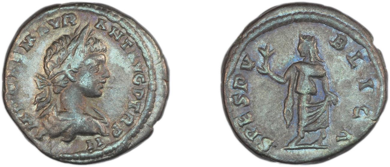 RIC IV Caracalla 341a, аверс, bm