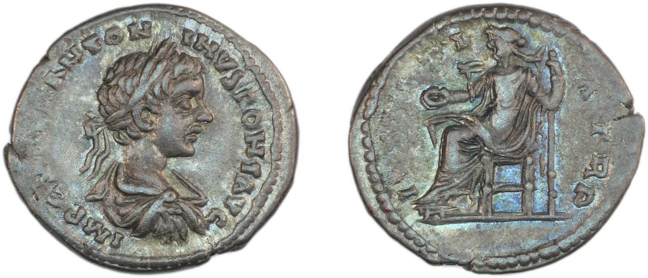 RIC IV Caracalla 331A, аверс, bm