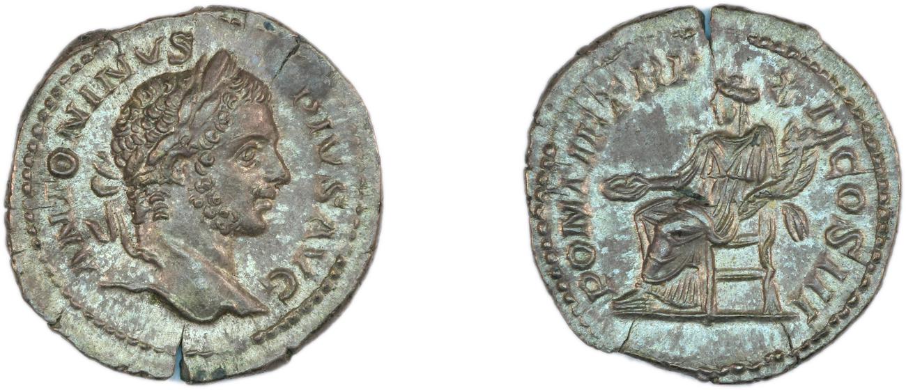 RIC IV Caracalla 111, аверс, bm