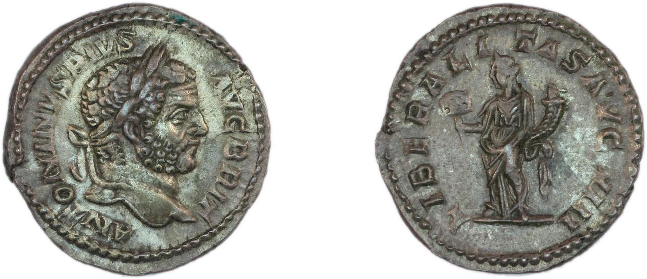аверс RIC IV Caracalla 219