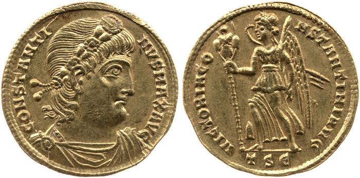 реверс RIC VII Thessalonica 208