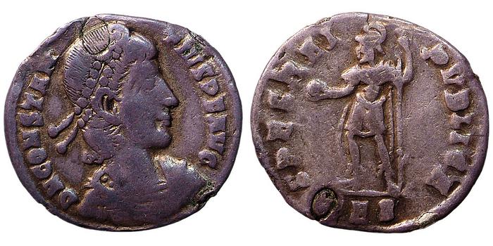 RIC VIII Thessalonica 207, реверс, bm