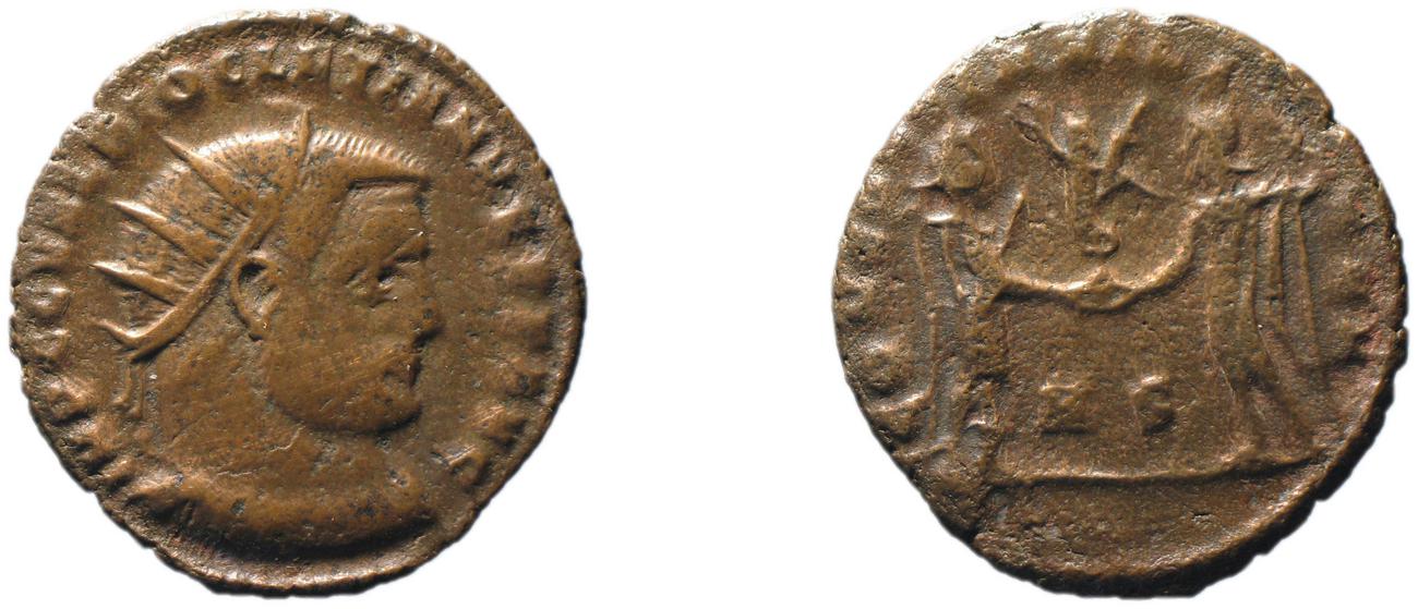 RIC VI Heraclea 13, аверс, bm
