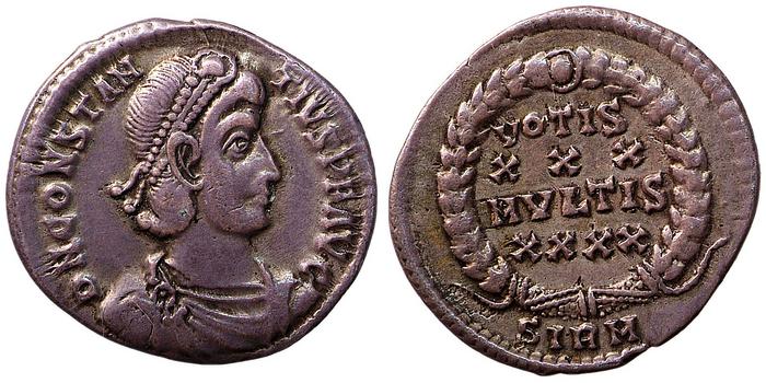 реверс RIC VIII Sirmium 68