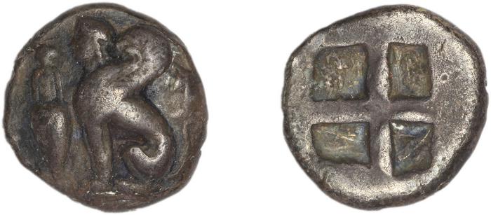 Chios Hardwick 1991 Chian 410-380 ar, реверс, bm