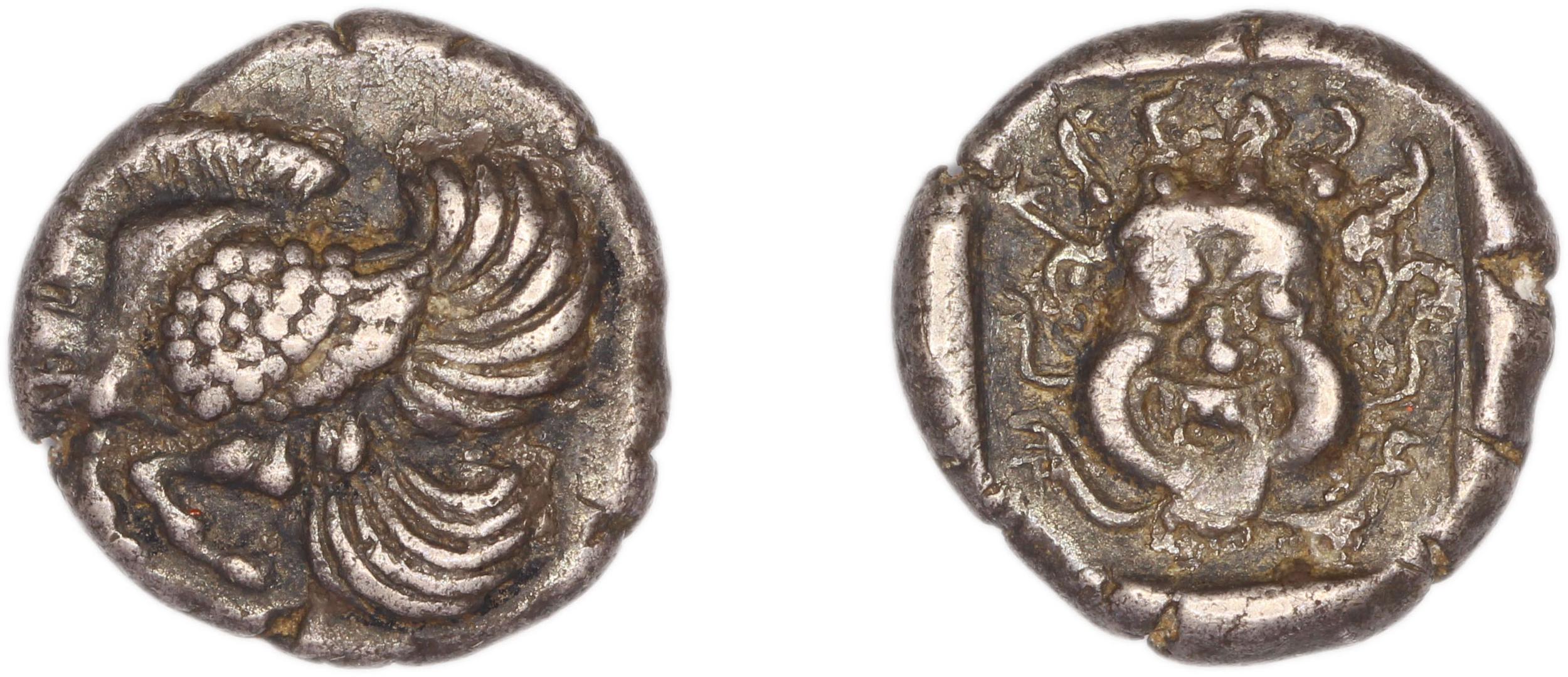 аверс Clazomenae Dengate 1967 IG hemidrachms