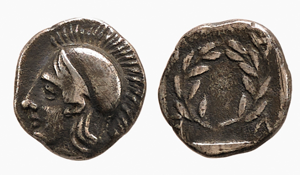reverse Elaea Babelon 1910 2084-5