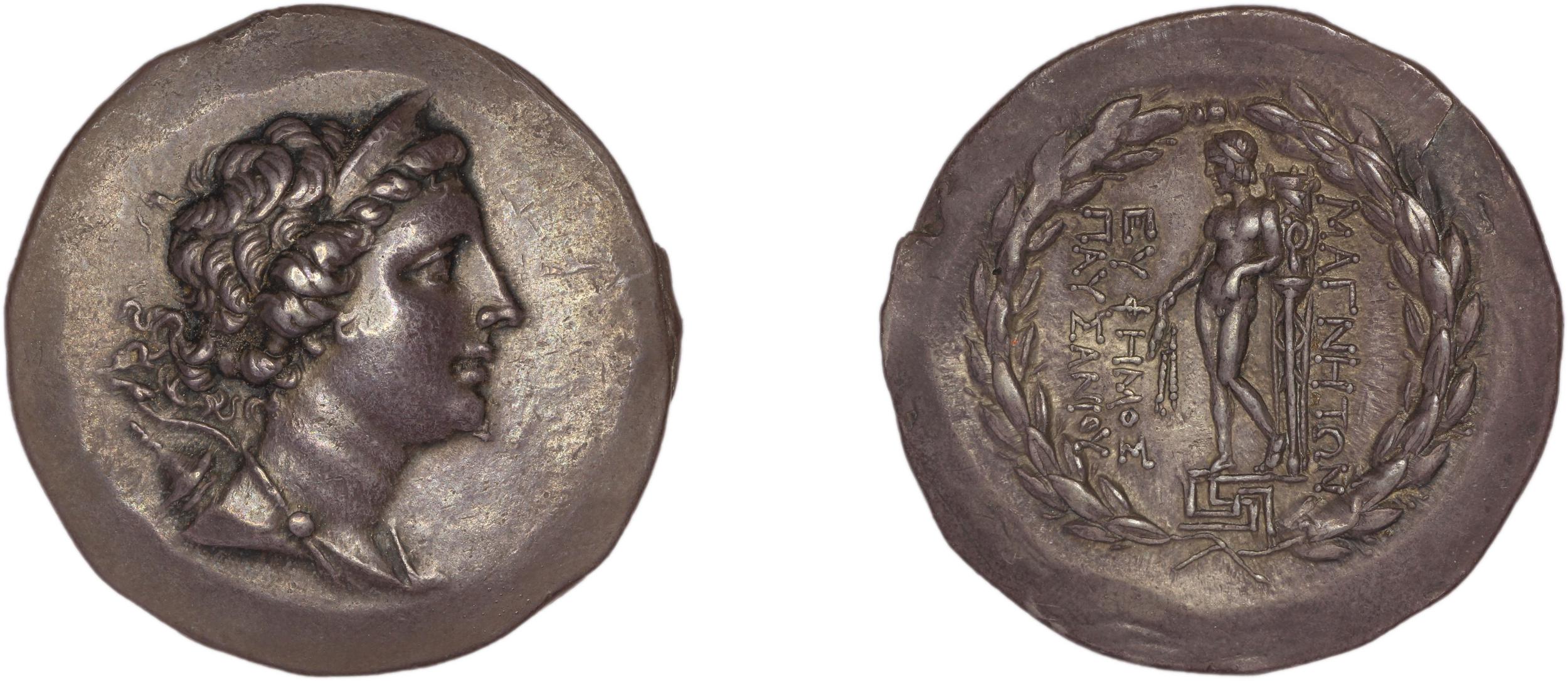 obverse Magnesia ad Maeandrum Jones 1979 Euphemos Pausaniou