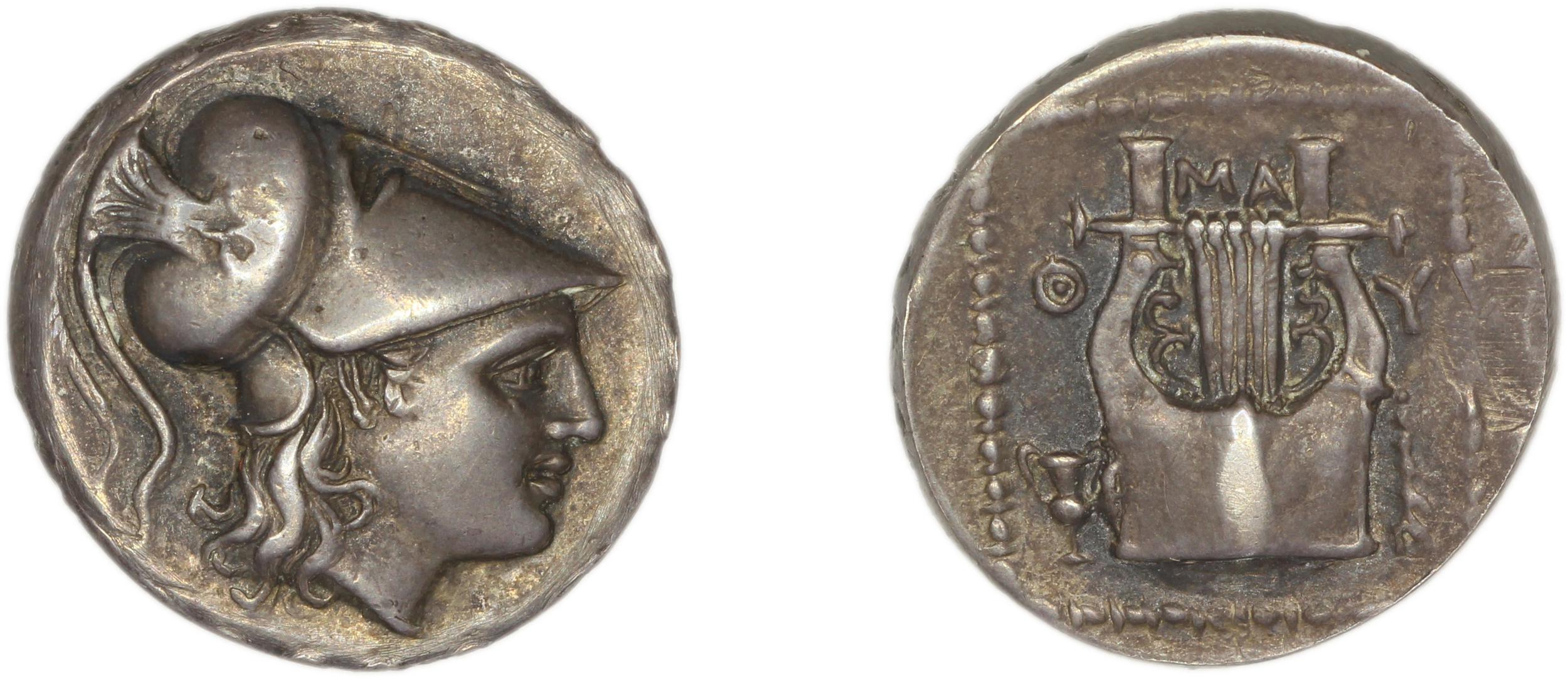 Methymna Franke 1975 13, аверс, bm