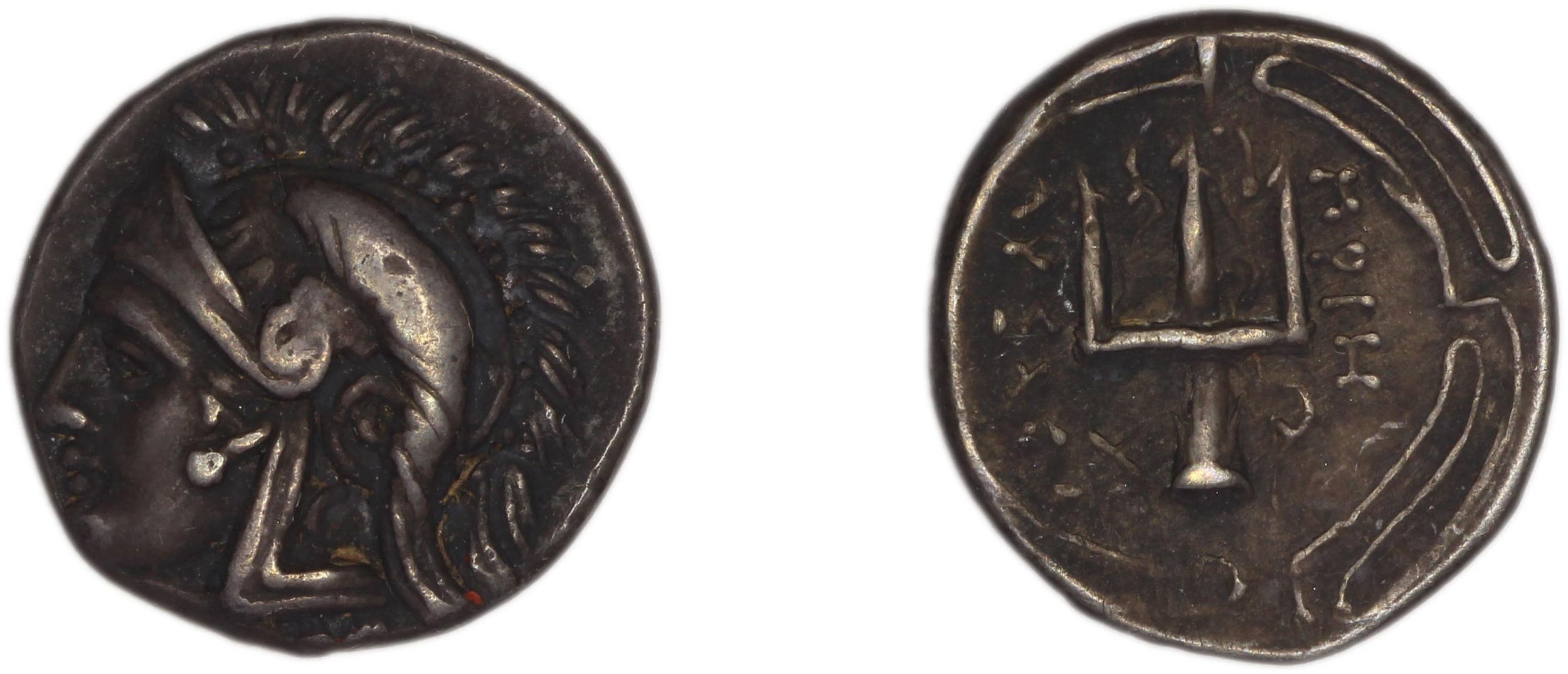 Priene Regling 1927 C, аверс, bm