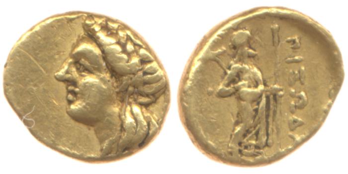Pixodarus of Caria Halicarnassus Konuk 1998 B2, реверс, bm