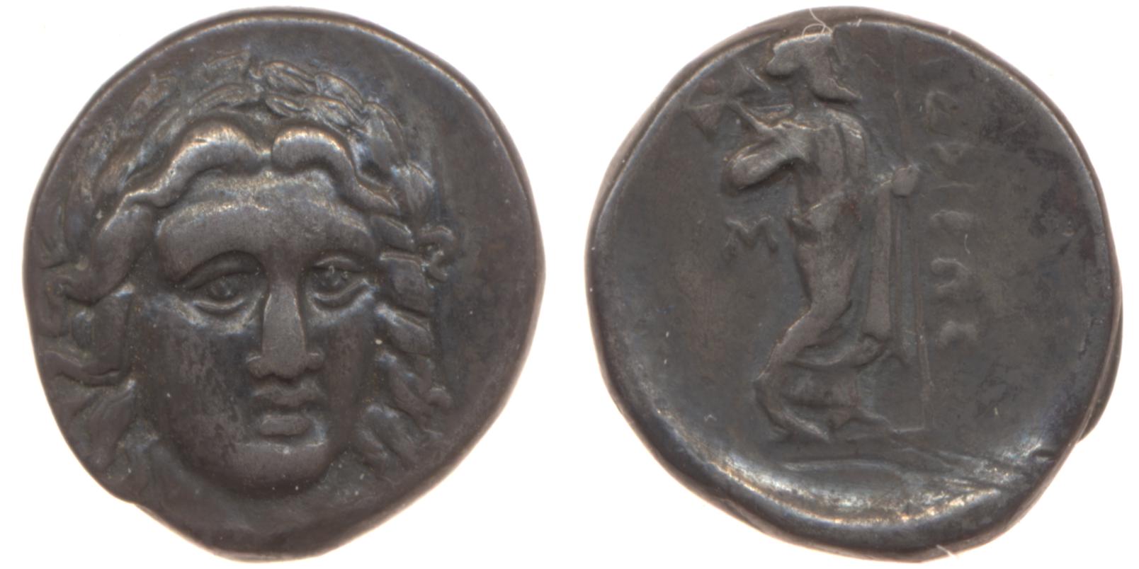 Idrieus of Caria Halicarnassus Konuk 1998 1, аверс, bm