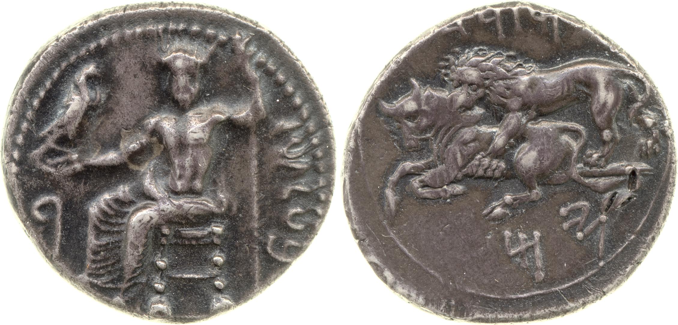 Mazaeus Tarsus Newell 1920 Series III, аверс, bm