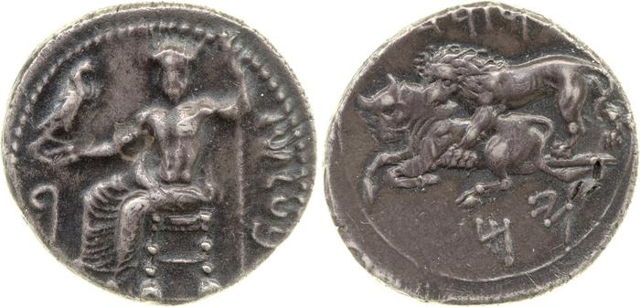 Mazaeus Tarsus Newell 1920 Series III, реверс, bm