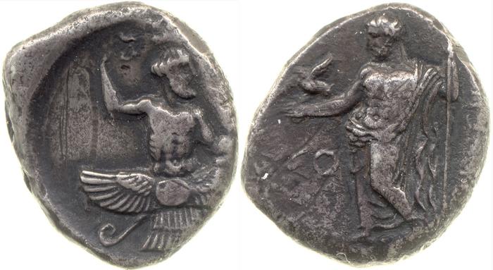 Tiribazus Soli (Pompeiopolis) Babelon 1910 581, реверс, bm