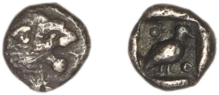 Miletus SNG Tübingen 3000-3017, реверс, bm