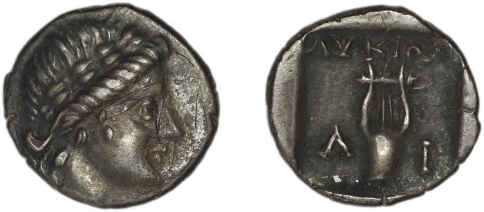 реверс Lycian League Limyra Troxell 1982 2.5