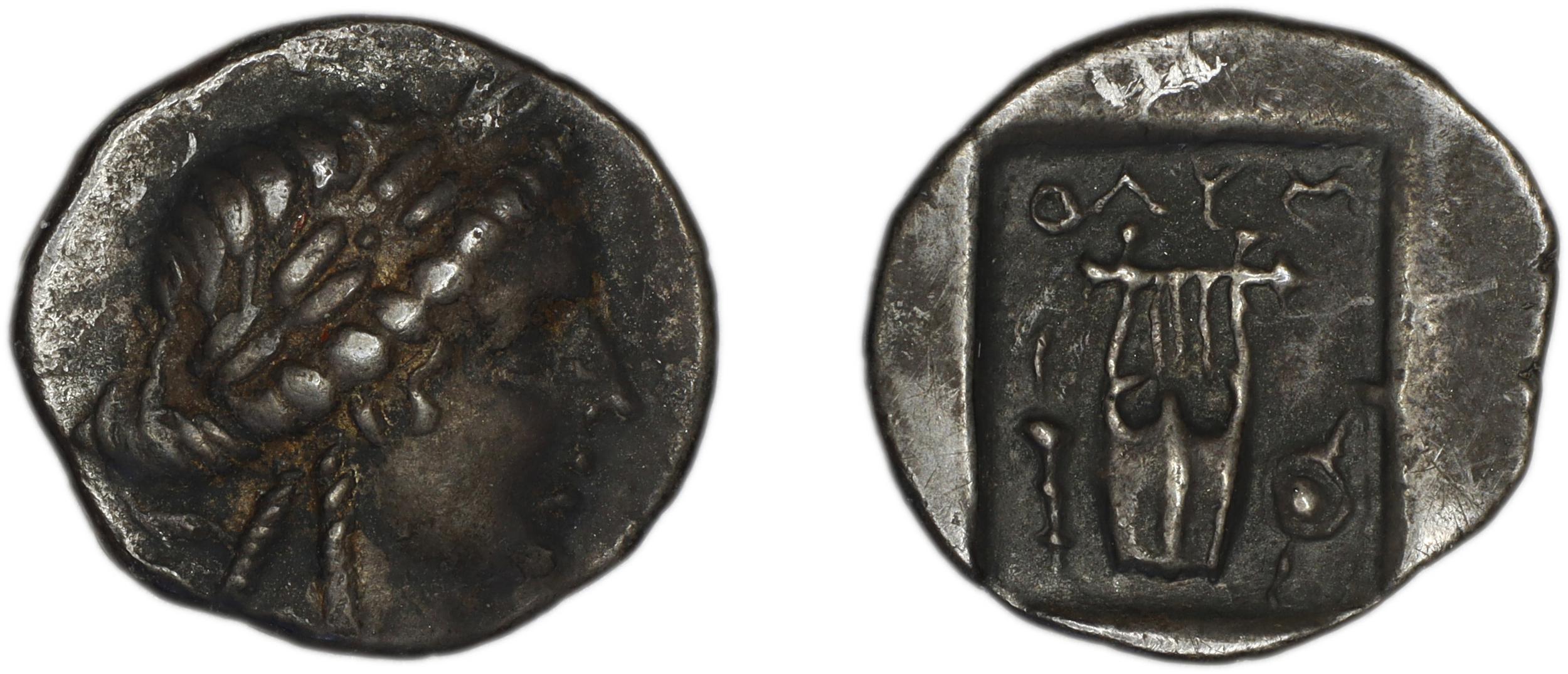 Lycian League Olympus in Lycia Troxell 1982 2.45, аверс, bm