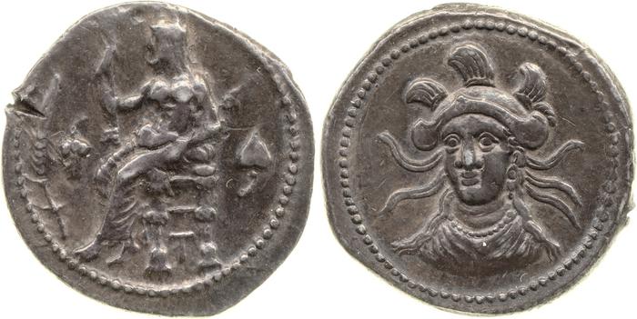 Balakros Tarsus Babelon 1910 728-30, реверс, bm