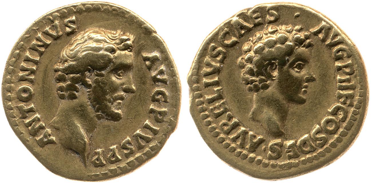 RIC III Antoninus Pius 411a, аверс, bm