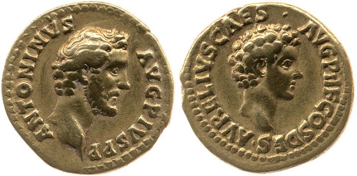 RIC III Antoninus Pius 411a, реверс, bm