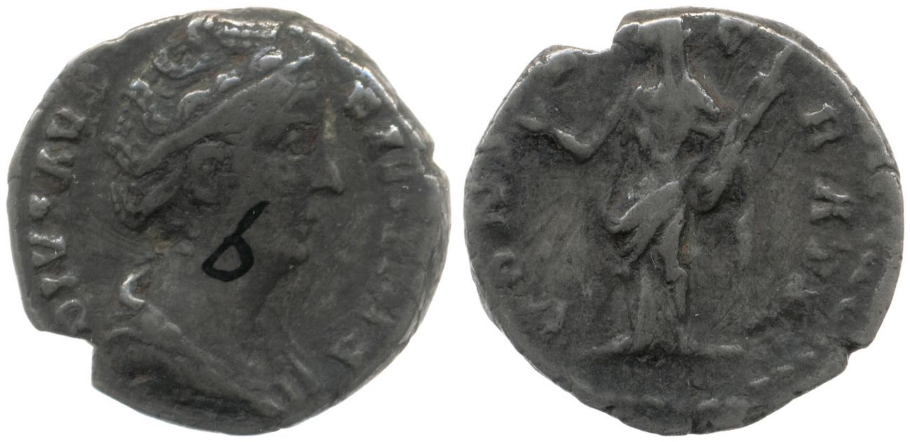 RIC III Antoninus Pius 382A, аверс, bm