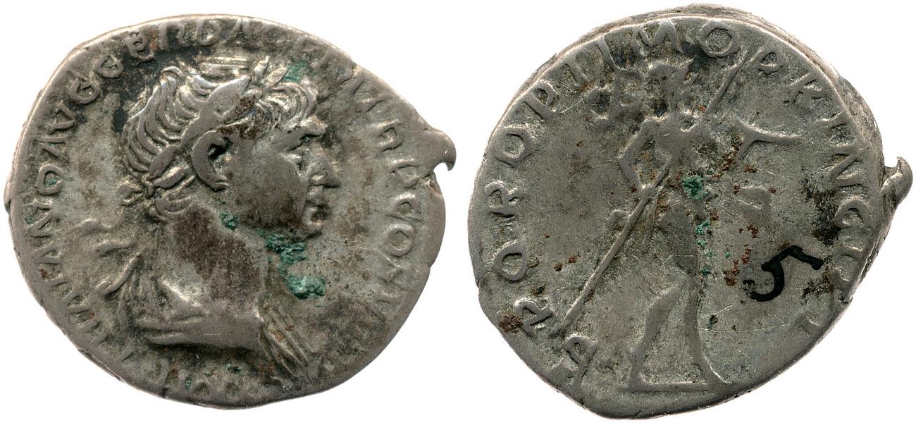 RIC II Trajan 269, аверс, bm
