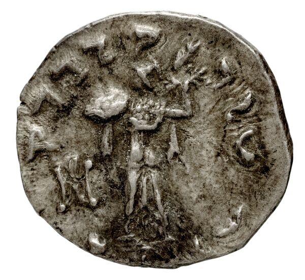 Bactrian and Indo-Greek Coinage Menander I 13.19, реверс, bnf-bigr