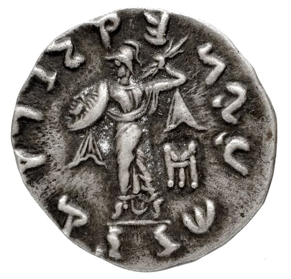 реверс Bactrian and Indo-Greek Coinage Menander I 16.1