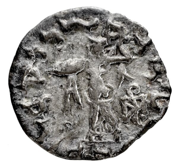 реверс Bactrian and Indo-Greek Coinage Apollodotus II 3.4