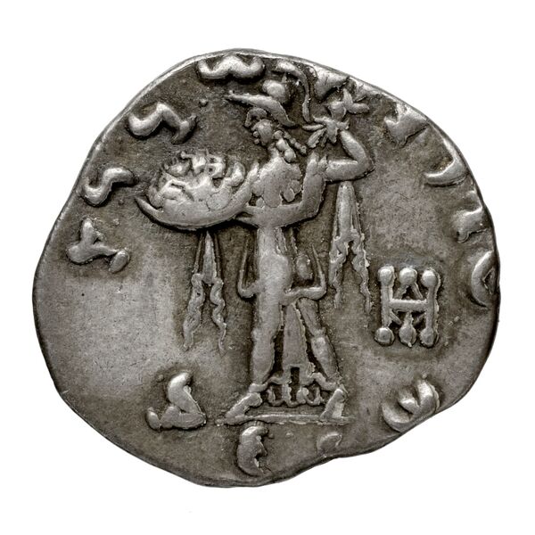 Bactrian and Indo-Greek Coinage Menander I 13.17, реверс, bnf-bigr