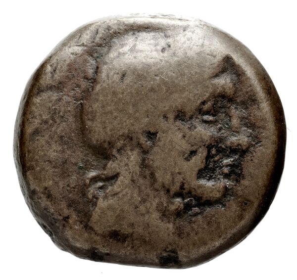 Bactrian and Indo-Greek Coinage Diodotus I or Diodotus II 8, аверс, bnf-bigr