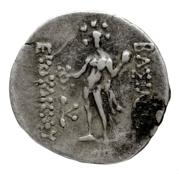 реверс Bactrian and Indo-Greek Coinage Euthydemus II 4.2