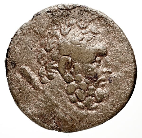 Bactrian and Indo-Greek Coinage Demetrius I 9.3, аверс, bnf-bigr