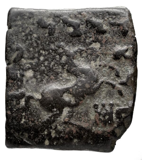 Bactrian and Indo-Greek Coinage Menander I 23.1, реверс, bnf-bigr