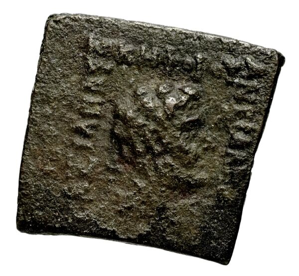 Bactrian and Indo-Greek Coinage Antialcidas 24.3, аверс, bnf-bigr