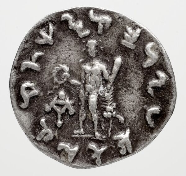 реверс Bactrian and Indo-Greek Coinage Zoilus I 3.2
