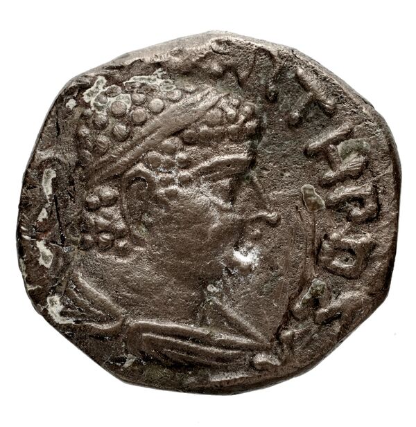 аверс Bactrian and Indo-Greek Coinage Hermaeus 20.1.8