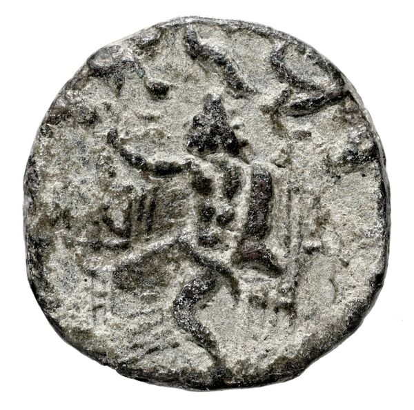 реверс Bactrian and Indo-Greek Coinage Hermaeus 20.2