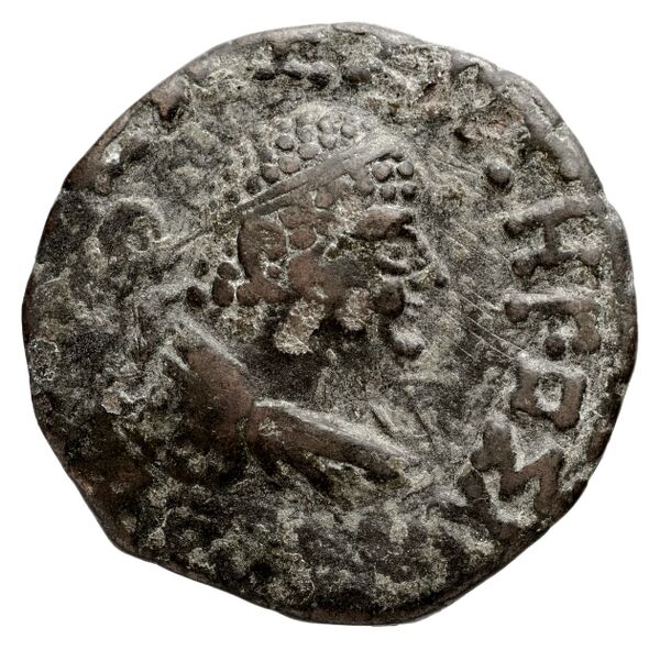 Bactrian and Indo-Greek Coinage Hermaeus 20.2, аверс, bnf-bigr