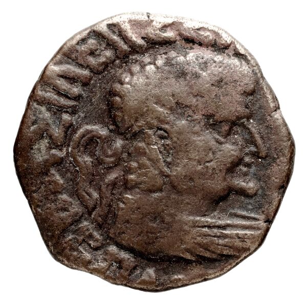 Bactrian and Indo-Greek Coinage Hermaeus 20.2, аверс, bnf-bigr