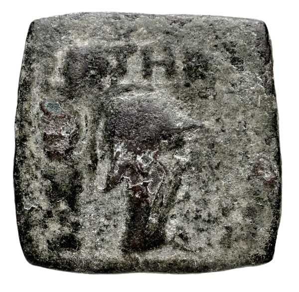 Bactrian and Indo-Greek Coinage Menander I 31.3, аверс, bnf-bigr