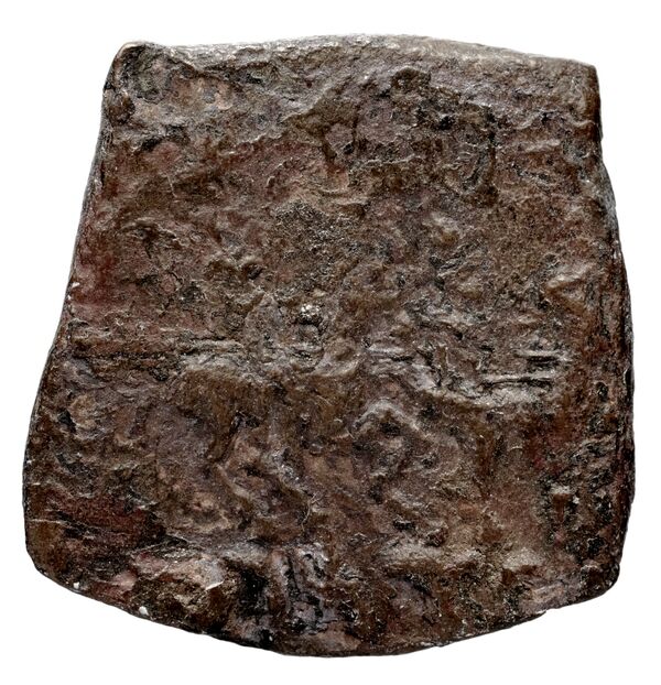 Bactrian and Indo-Greek Coinage Eucratides I 22.24, реверс, bnf-bigr