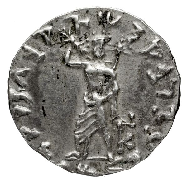 реверс Bactrian and Indo-Greek Coinage Archebius 3.1
