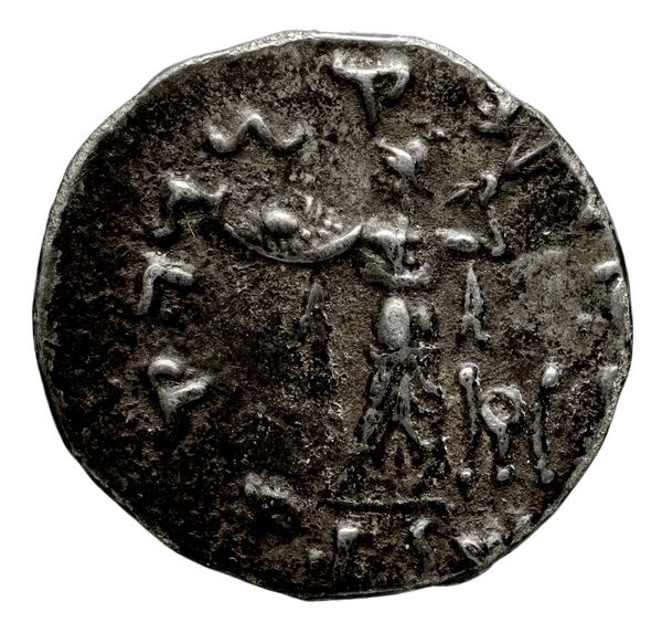 Bactrian and Indo-Greek Coinage Menander I 13.10, реверс, bnf-bigr