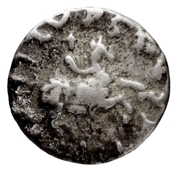 Bactrian and Indo-Greek Coinage Antimachus II 1.6, реверс, bnf-bigr